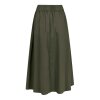 NEO NOIR - YARA POPLIN SKIRT | ARMY