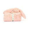 JELLYCAT - BASHFUL BUNNY TÆPPE - BLUSH - 56X70 CM