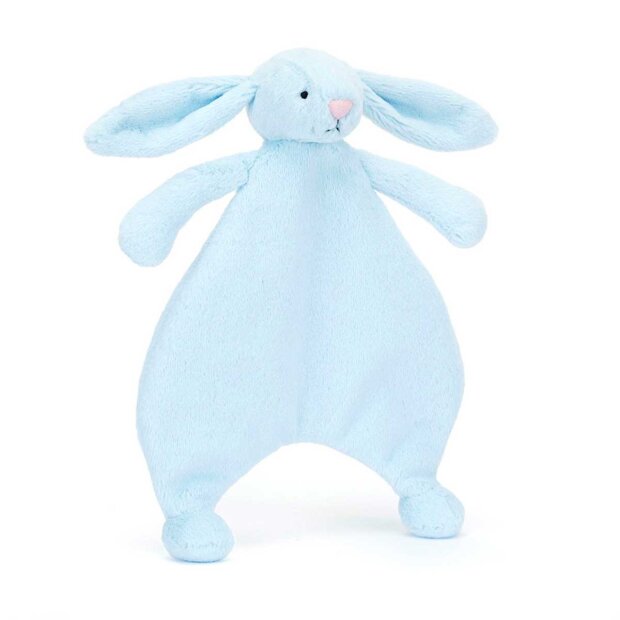 JELLYCAT - BASHFUL BUNNY NUSSEKLUD - BLÅ - 27X20 CM