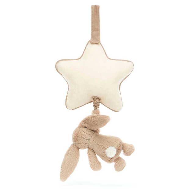 JELLYCAT - BASHFUL BUNNY MUSIK URO - BEIGE - 30X20 CM