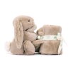 JELLYCAT - BASHFUL BUNNY NUSSEKLUD - BEIGE - 15X34 CM