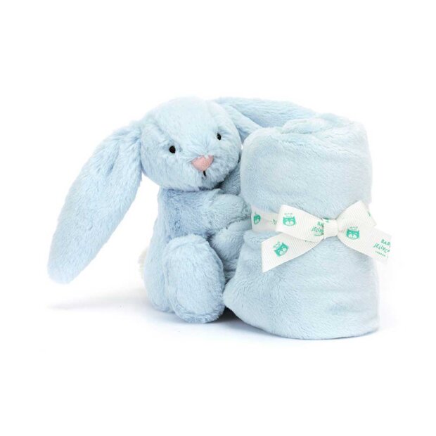 JELLYCAT - BASHFUL BUNNY NUSSEKLUD - BLÅ - 15X34 CM