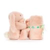 JELLYCAT - BASHFUL BUNNY NUSSEKLUD - BLUSH 15X34 CM