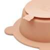 LIEWOOD - PEONY SUCTION BOWL, 2-PAK | TUSCANY ROSE/APPLE BLOSSOM