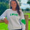 ROSAS LOVE - SWEATSHIRT | LOVE - NEW BLUE/GRASS