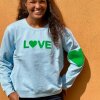 ROSAS LOVE - SWEATSHIRT | LOVE - NEW BLUE/GRASS