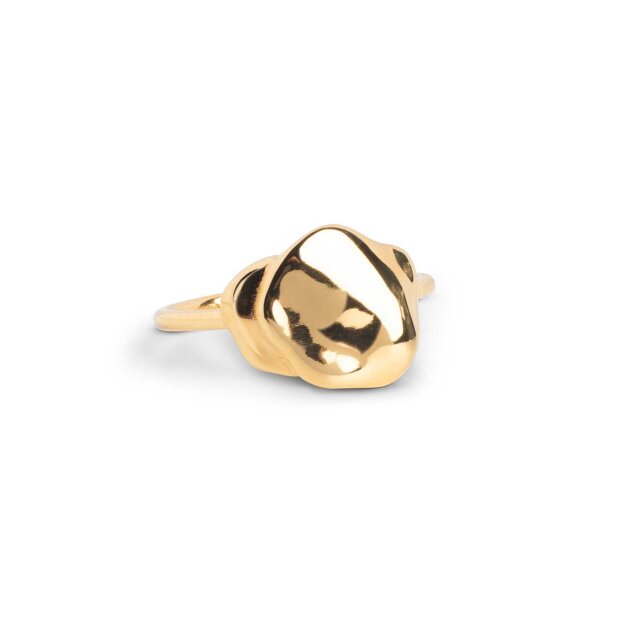 ENAMEL COPENHAGEN - SAHARA RING - JUSTERBAR | FORGYLDT