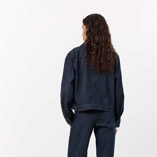 LEVETE ROOM - INEZ 2 DENIM JAKKE | MOOD INDIGO