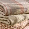 IB LAURSEN - QUILT 130X180 CM | BEIGE/BRUN/RUST