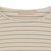 MARTA DU CHATEAU - CHRISTEL T-SHIRT | BEIGE/CREAM