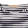 MARTA DU CHATEAU - CHRISTEL T-SHIRT | NAVY/CREAM