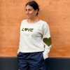 ROSAS LOVE - SWEATSHIRT | LOVE - GREY MELANGE/ARMY