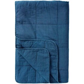 IB LAURSEN - VINTAGE QUILT 130X180 CM | INDIGO