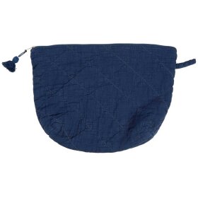 IB LAURSEN - TOILETTASKE QUILTET 18X28 CM | INDIGO