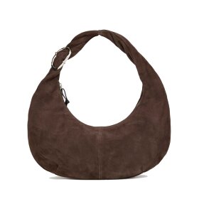 BECK SØNDERGAARD - SUEDE LONA SMALL TASKE | HOT FUDGE BROWN