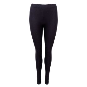 BLACK COLOUR - TEA LEGGINGS | SORT