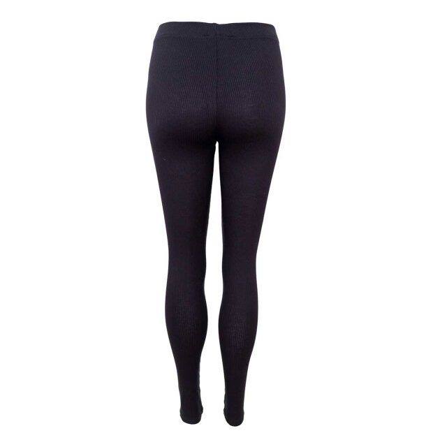 BLACK COLOUR - TEA LEGGINGS | SORT