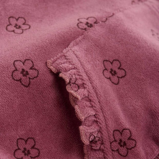 MINYMO - SWEATSHIRT I VELOUR | DECO ROSE