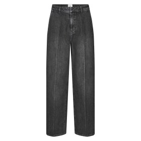 SECOND FEMALE - ANDORRA DENIM JEANS | MØRK GRÅ DENIM