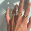 STINE A - FUNKY HEART RING | FORGYLDT