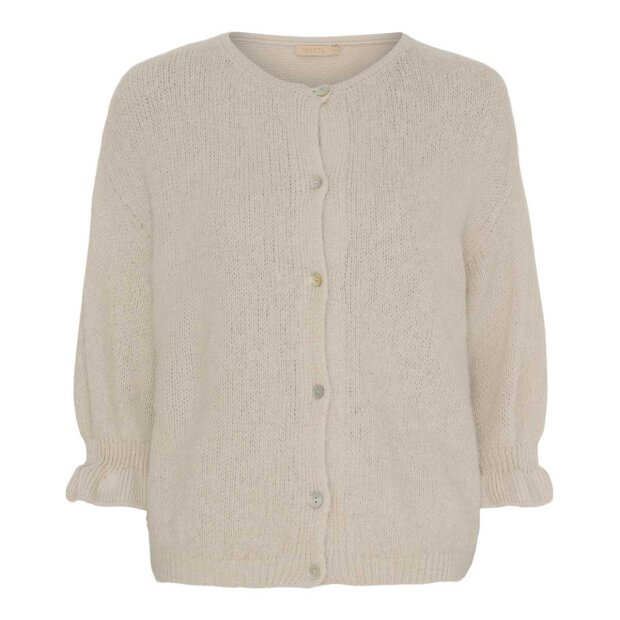 MARTA DU CHATEAU - JULIANA CARDIGAN | BEIGE