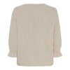 MARTA DU CHATEAU - JULIANA CARDIGAN | BEIGE