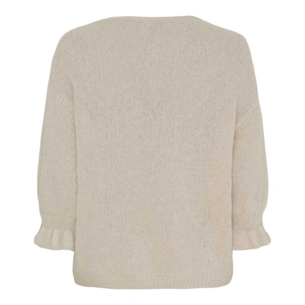 MARTA DU CHATEAU - JULIANA CARDIGAN | BEIGE