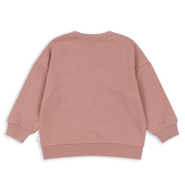 KONGES SLØJD - LOU GLITTER SWEATSHIRT | MAHOGANY ROSE