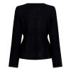 NEO NOIR - MARIE LOUISE STRIKKET CARDIGAN | SORT