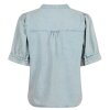 NEO NOIR - TALJA DENIM BLUSE | STONEWASH