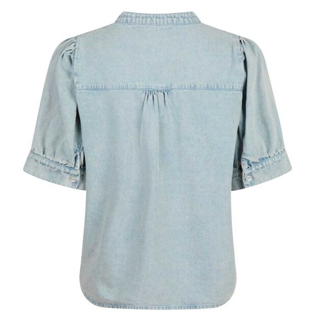 NEO NOIR - TALJA DENIM BLUSE | STONEWASH