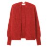 AMERICAN VINTAGE - EAST CARDIGAN | BORDEAUX MELANGE