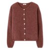 AMERICAN VINTAGE - VITOW CARDIGAN | CHOCO MELANGE