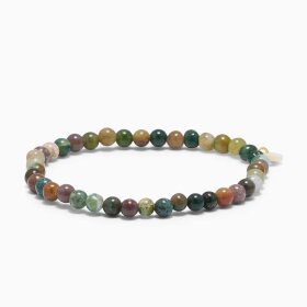 SOI - INDIAN AGATE KRYSTAL ARMBÅND