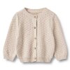 WHEAT - MAGNELLA STRIKKET CARDIGAN | OFF WHITE