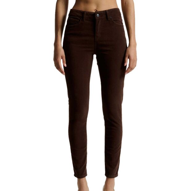 IVY COPENHAGEN - ALEXA JEANS BABY CORD | ESPRESSO BROWN