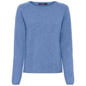 BTF CPH - CASHMERE PULLOVER | DENIM MELANGE