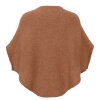 BLACK COLOUR - PELLA BOUCLE PONCHO | LATTE