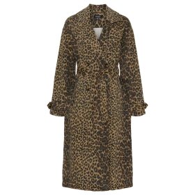 MARTA DU CHATEAU - VILA JEANS JACKET | LEOPARD