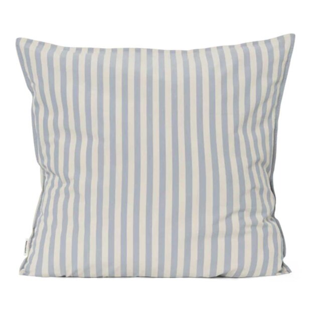 STUDIO FEDER - HOVEDPUDEBETRÆK 60X63 CM | PALE BLUE STRIPE