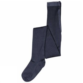 MP STRØMPER - WOOL RIB STRØMPEBUKSER | NAVY