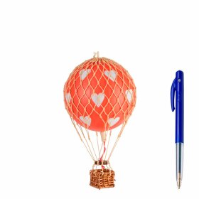 AUTHENTIC MODELS - LUFTBALLON 13 CM | RED HEARTS