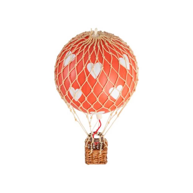 AUTHENTIC MODELS - LUFTBALLON 13 CM | RED HEARTS