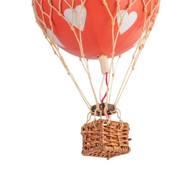 AUTHENTIC MODELS - LUFTBALLON 13 CM | RED HEARTS