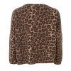 BLACK COLOUR - ZELDA SWEATSHIRT | LEOPARD