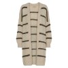 MARTA DU CHATEAU - SIMONE CARDIGAN | BEIGE/FANGO