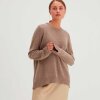 DAVIDA - CASHMERESWEATER M/RUND HALS | MINK