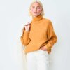 AMERICAN VINTAGE - NUNY STRIK M/HØJ HALS | HONEY