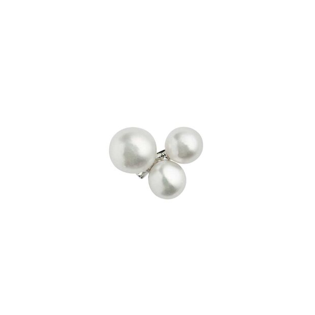 STINE A - THREE PEARL BERRIES ØRERING - 1 STK. | SØLV