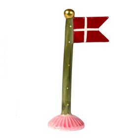 SPEEDTSBERG - KERAMIKFLAG 19 CM | GRØN PRIK